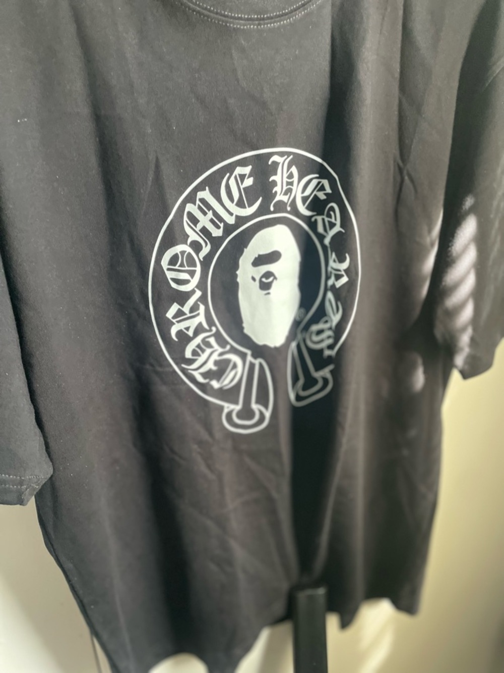 Bape x chrome hearts collab